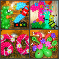 Цифры из шаров для взрослых и детей