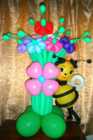 Цветы по 60 р, пчёлка обнимашка 450 р